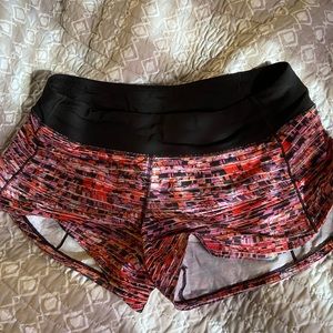 Lululemon speed shorts